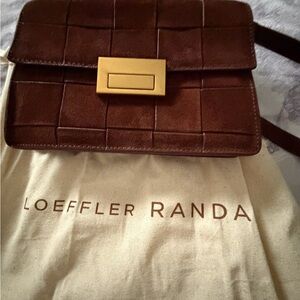 Loeffler Randall Chocolate Brown Crossbody Bag